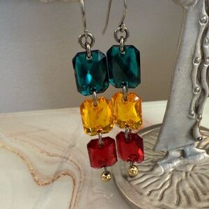Sabika Multicolor Drop Earrings